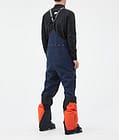 Fawk Ski Pants Men Dark Blue/Black/Orange, Image 4 of 7