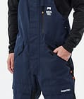 Fawk Spodnie Snowboardowe Mężczyźni Dark Blue/Black/Orange, Zdjęcie 5 z 7