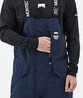 Fawk Ski Pants Men Dark Blue/Black/Orange, Image 6 of 7