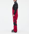 Fawk Pantalon de Snowboard Homme Deep Red/Black, Image 3 sur 7