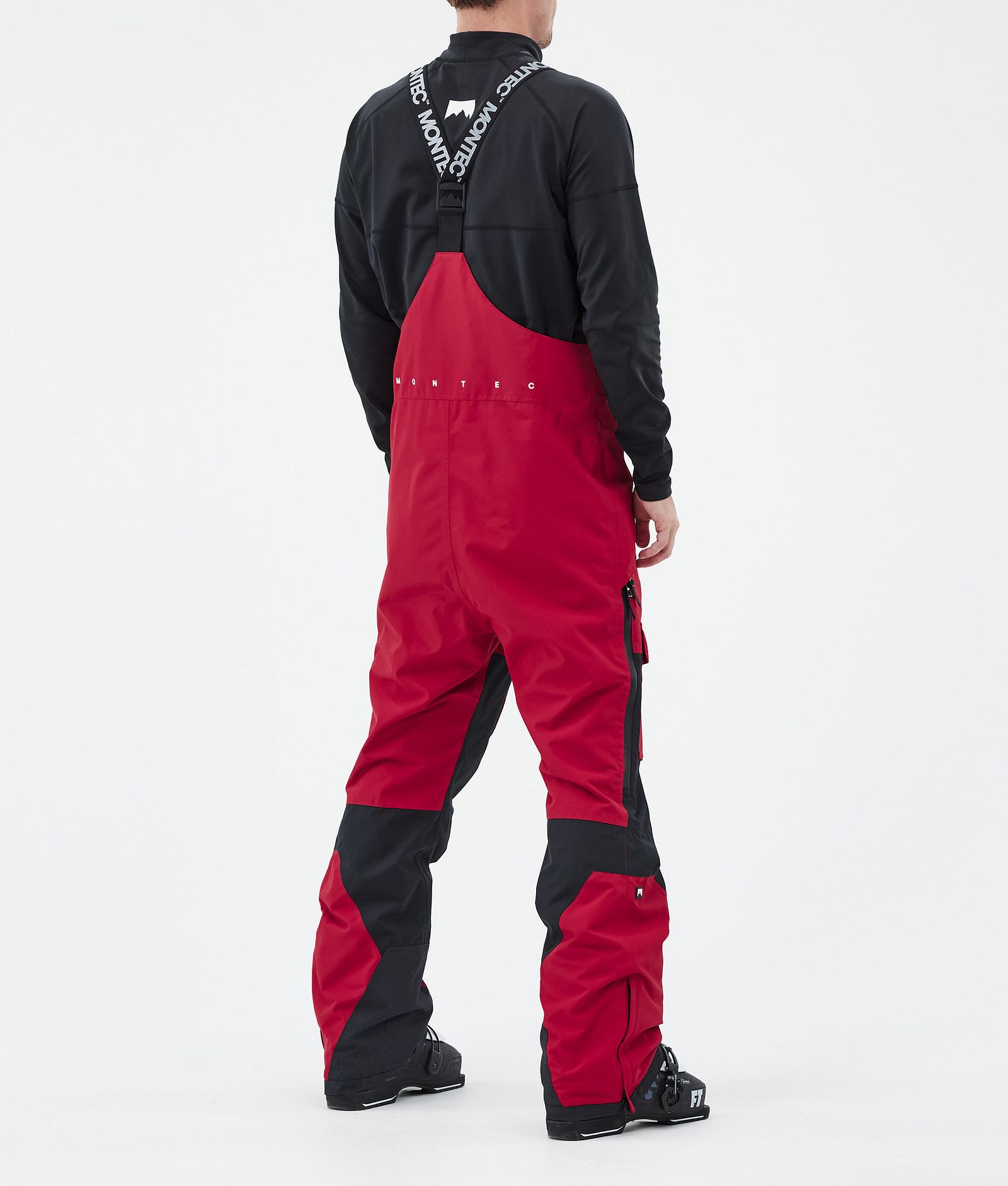 Fawk Ski Pants Men Deep Red/Black, Image 4 of 7