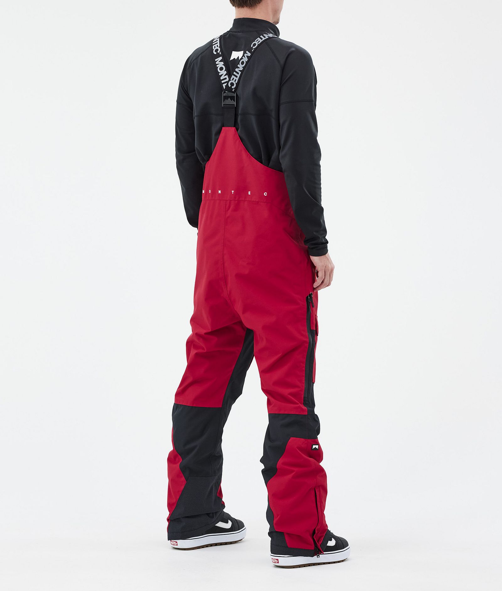 Fawk Snowboardbukse Herre Deep Red/Black, Bilde 4 av 7