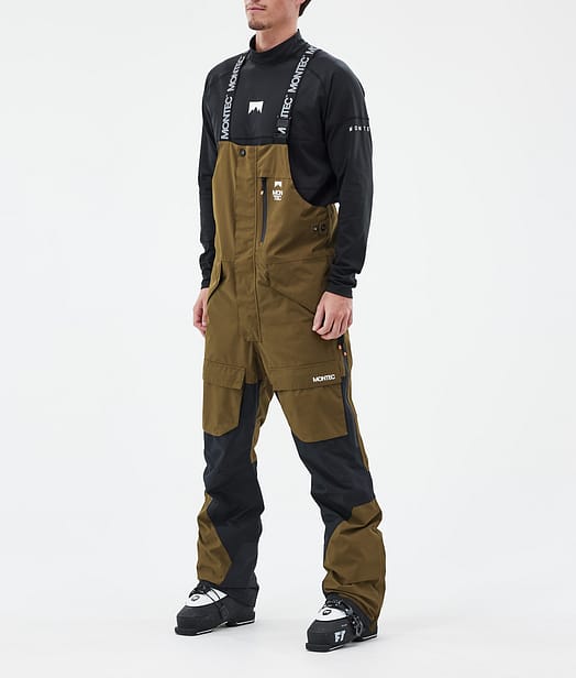 Fawk Ski Pants Men Fatigue/Black