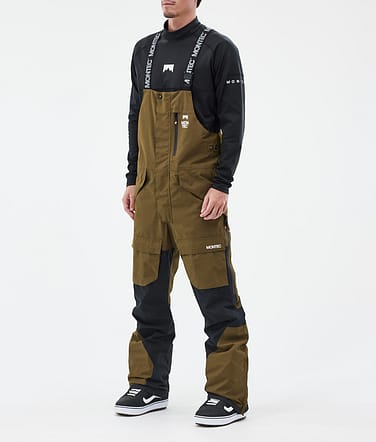 Fawk Pantalon de Snowboard Homme Fatigue/Black