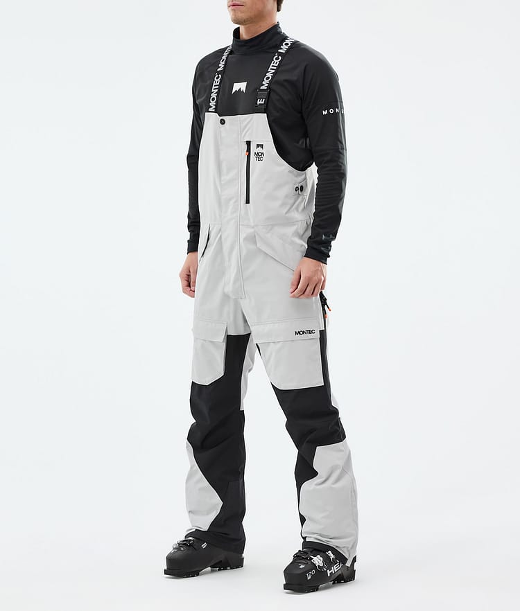 Fawk Ski Pants Men Light Grey/Black, Image 1 of 6