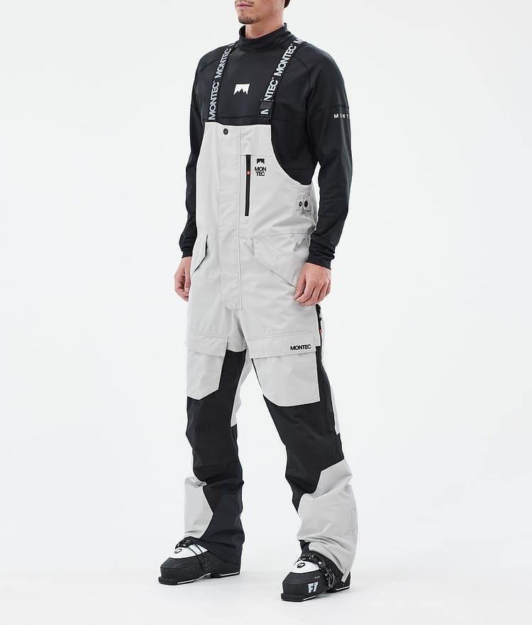 Fawk Ski Pants Men Light Grey/Black, Image 1 of 7