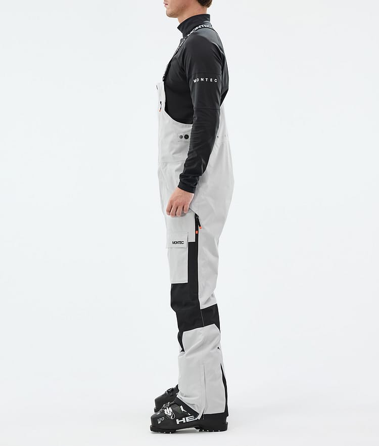 Fawk Ski Pants Men Light Grey/Black, Image 2 of 6