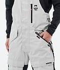 Fawk Snowboard Pants Men Light Grey/Black, Image 5 of 7