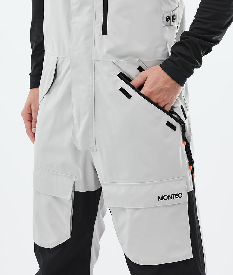 Fawk Ski Pants Men Light Grey/Black, Image 4 of 6