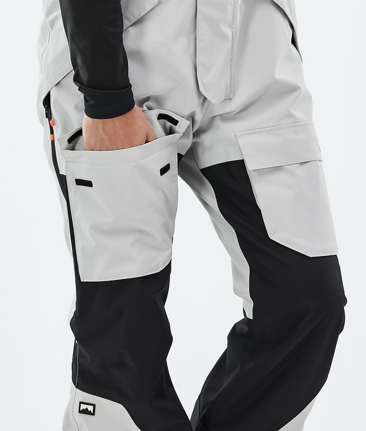 Fawk Ski Pants Men Light Grey/Black, Image 6 of 6