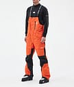 Fawk Skihose Herren Orange/Black