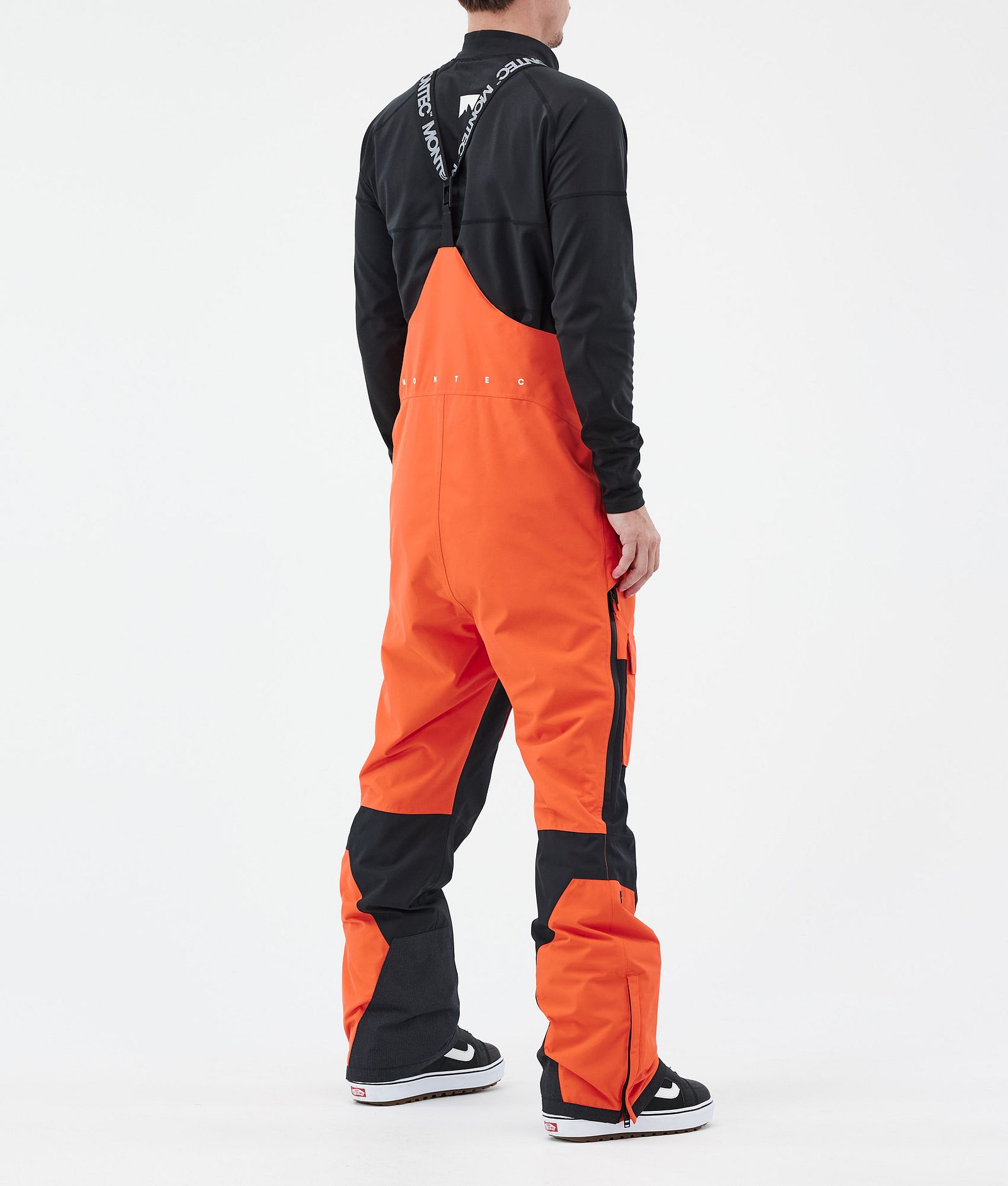 Fawk スノボ パンツ メンズ Orange/Black, 画像4 / 7