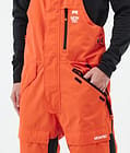 Fawk Ski Pants Men Orange/Black, Image 5 of 7