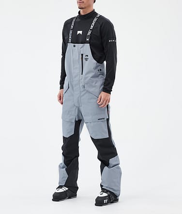 Fawk Ski Pants Men Soft Blue/Black