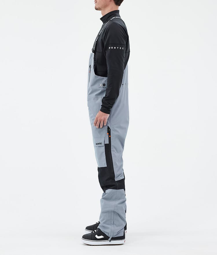 Fawk Snowboard Pants Men Soft Blue/Black, Image 3 of 7