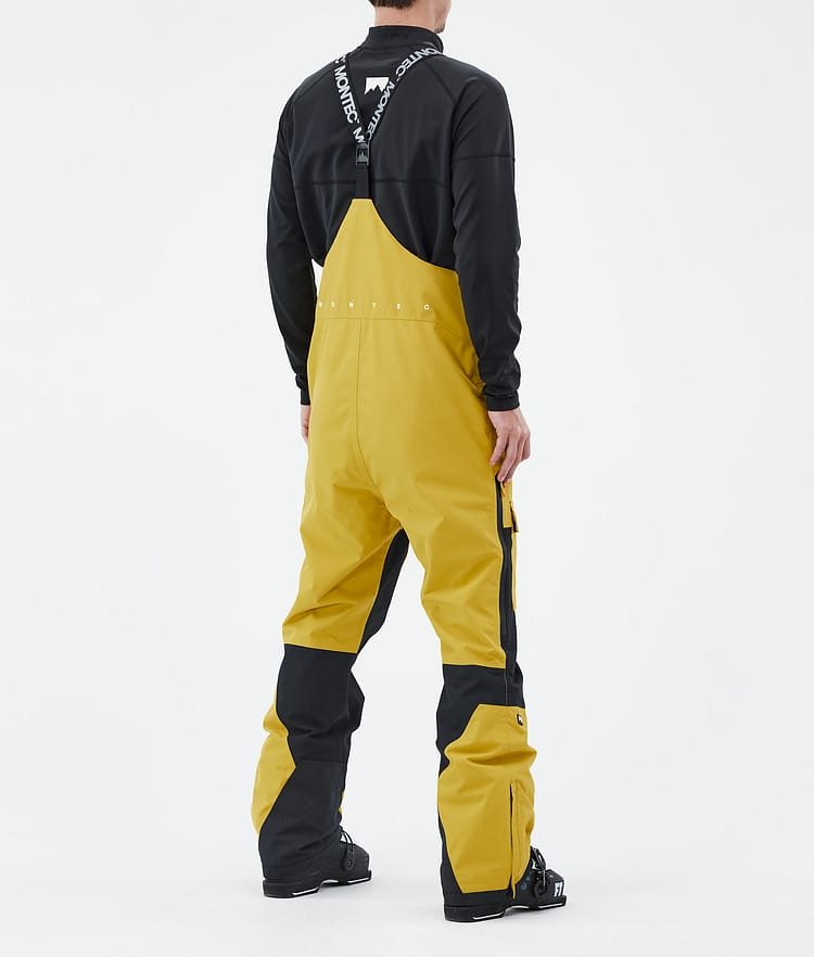 Fawk Ski Pants Men Yellow/Black, Image 4 of 7