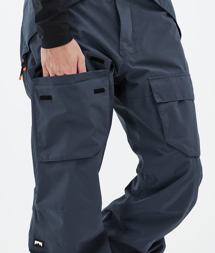 Kirin Ski Pants Men Metal Blue, Image 6 of 6