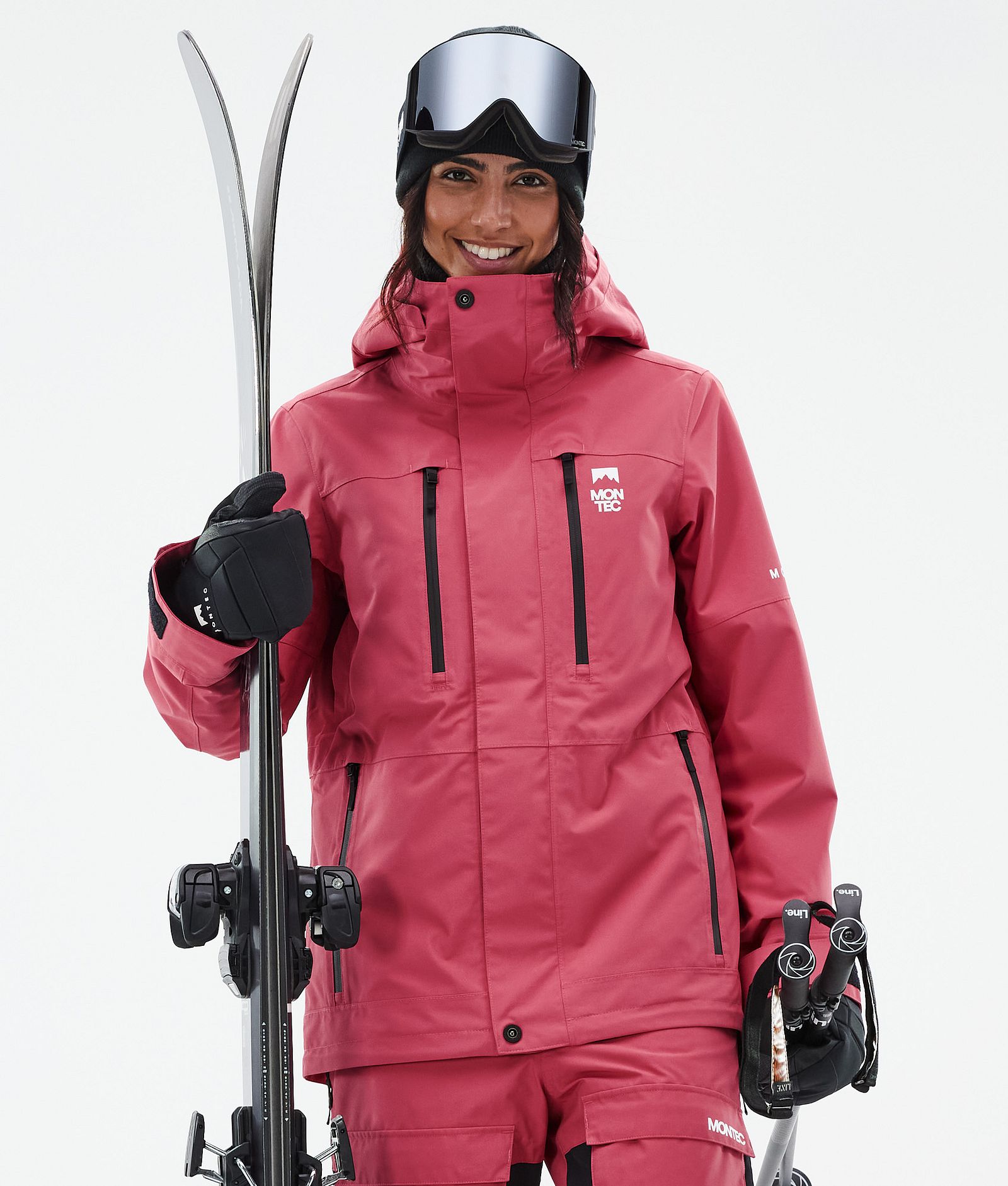 Fawk W Ski Jacket Women Light Red, Image 1 of 9