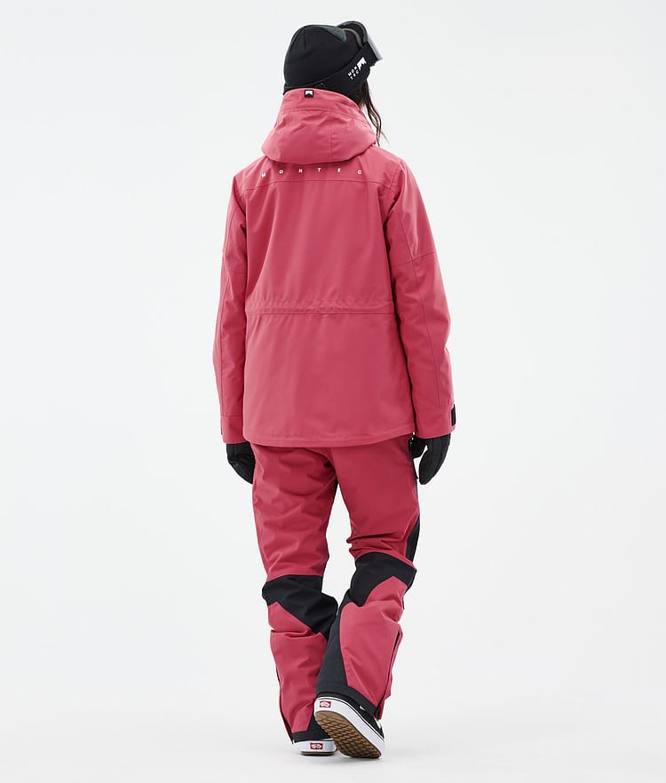 Fawk W Veste Snowboard Femme Light Red, Image 5 sur 10