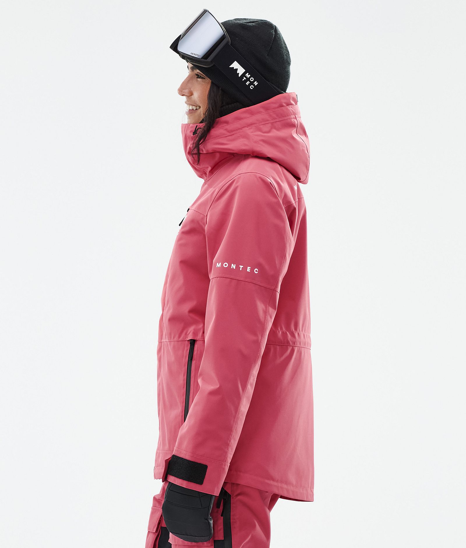 Fawk W Veste de Ski Femme Light Red, Image 6 sur 10