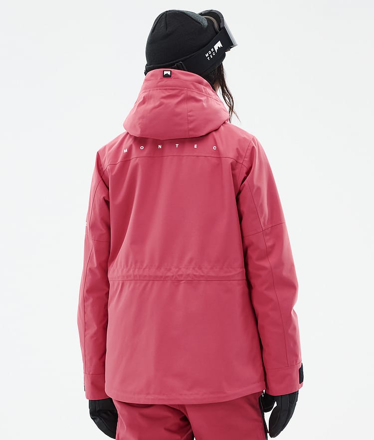 Fawk W Snowboardjakke Dame Light Red, Billede 7 af 10