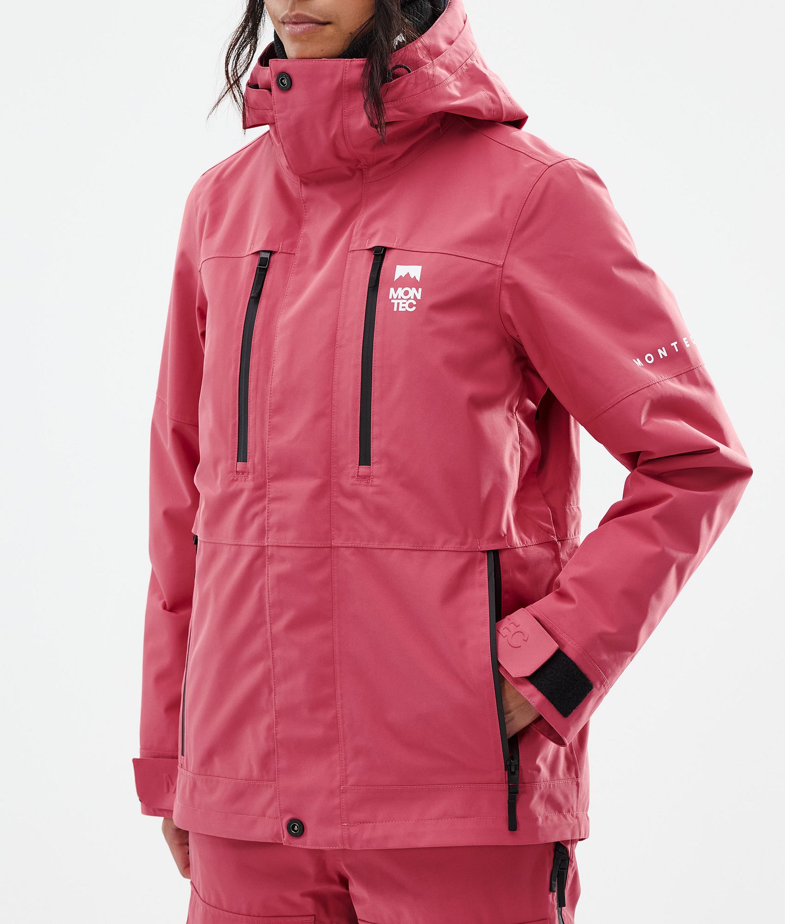 Fawk W Veste de Ski Femme Light Red, Image 7 sur 9