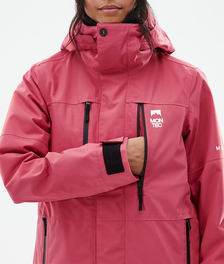 Fawk W Chaqueta Snowboard Mujer Light Red, Imagen 9 de 10