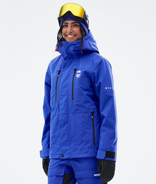 Fawk W Skijacke Damen Cobalt Blue