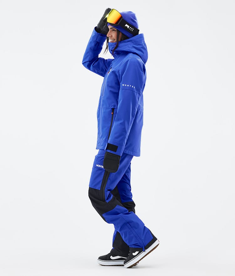 Fawk W Giacca Snowboard Donna Cobalt Blue, Immagine 4 di 10