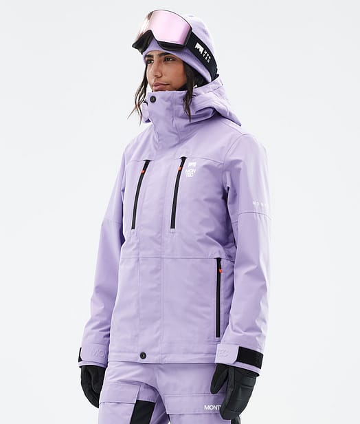 Fawk W Skijacke Damen Faded Violet