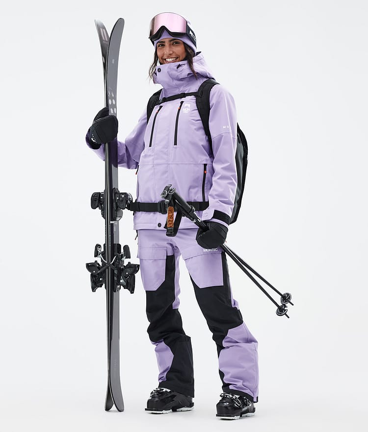 Fawk W Veste de Ski Femme Faded Violet, Image 3 sur 10