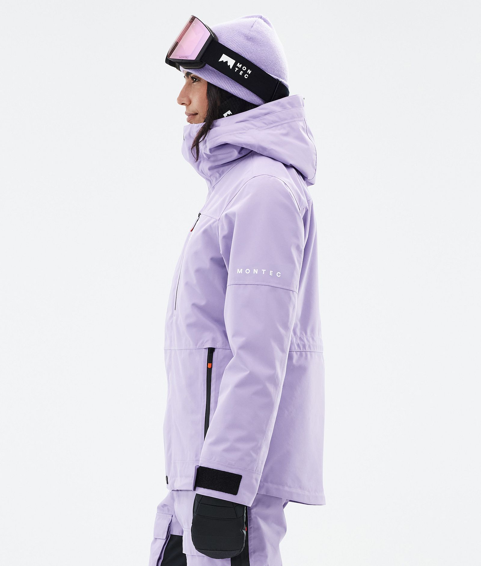 Fawk W Giacca Snowboard Donna Faded Violet, Immagine 6 di 10