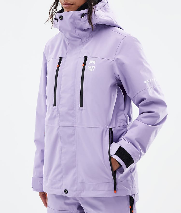 Fawk W Snowboardjakke Dame Faded Violet, Billede 8 af 10