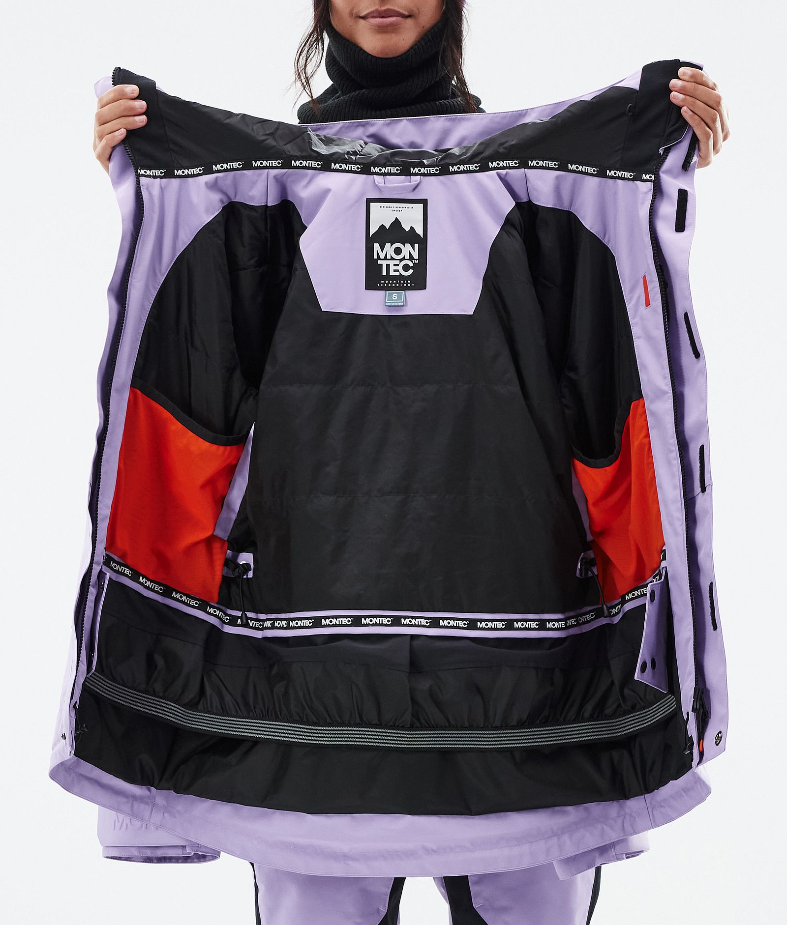 Fawk W Snowboardjakke Dame Faded Violet, Bilde 10 av 10