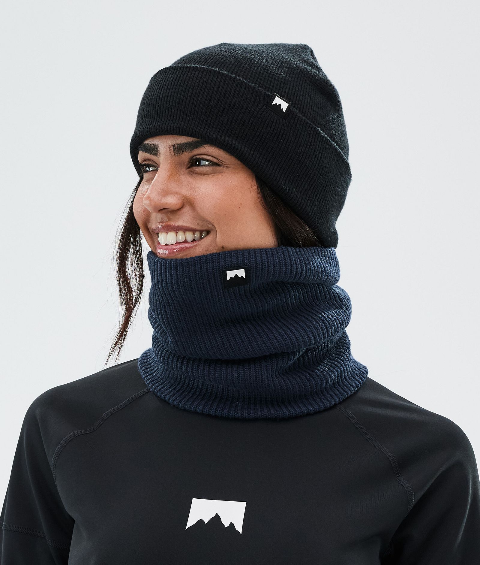 Classic Knitted Skimasker Dark Blue, Afbeelding 3 van 3