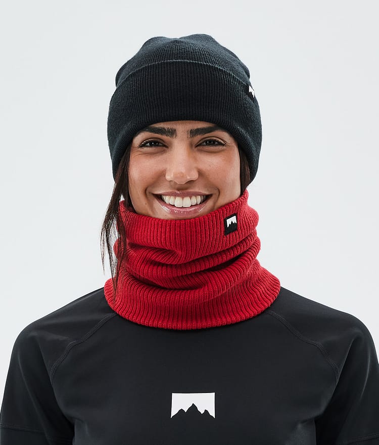 Classic Knitted Skimasker Deep Red, Afbeelding 3 van 3