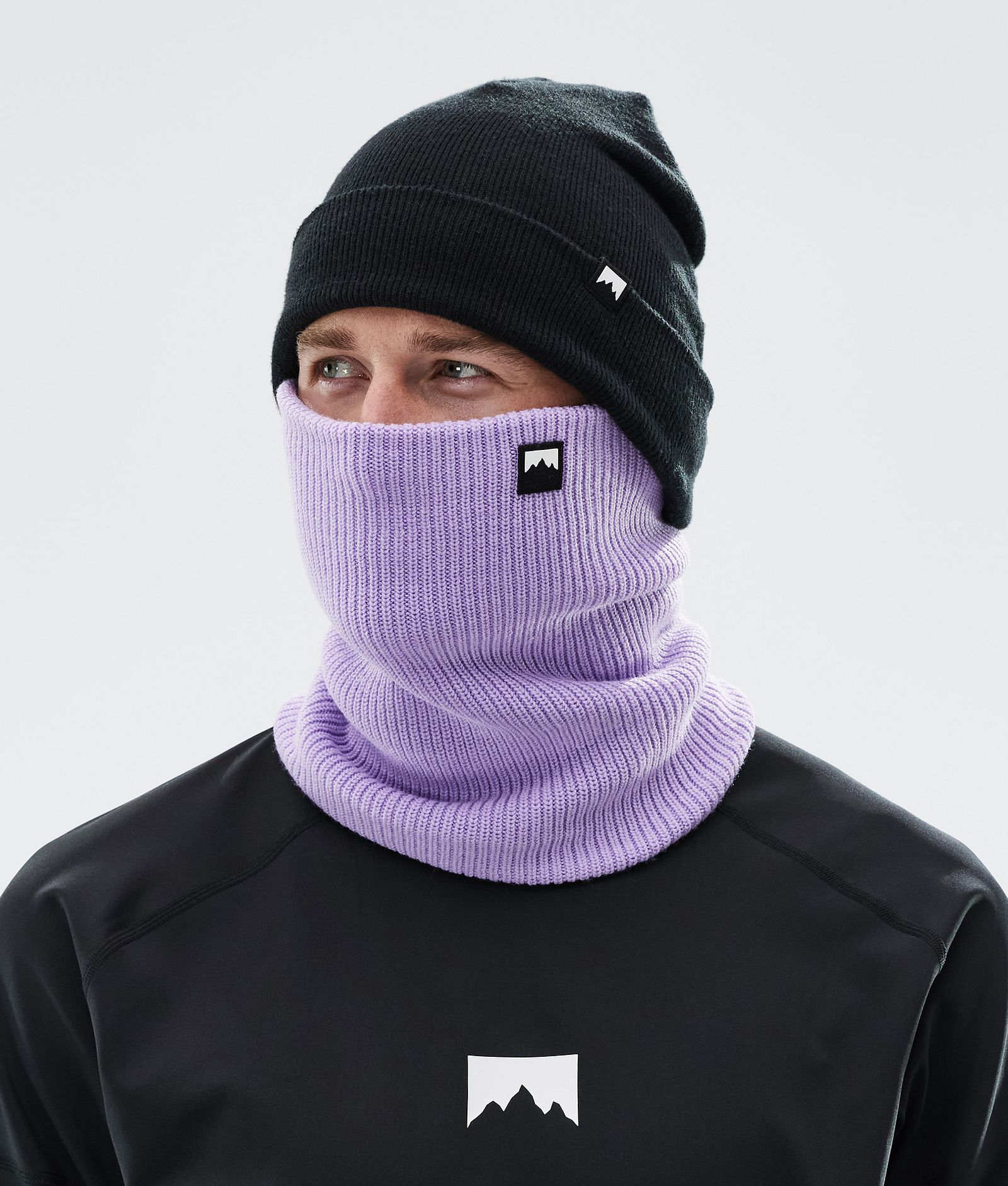 Classic Knitted Ansiktsmasker Faded Violet, Bilde 2 av 3