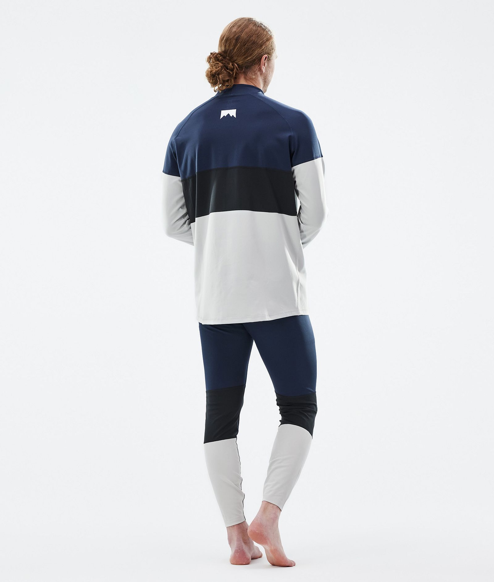 Alpha Base Layer Top Men Dark Blue/Black/Light Grey, Image 4 of 5