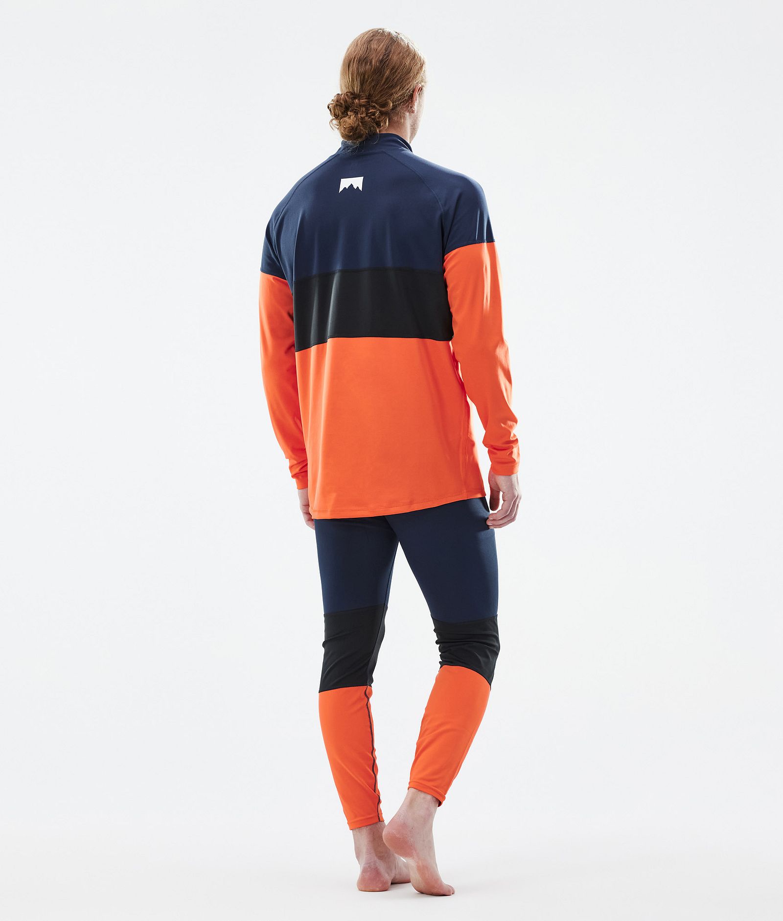 Alpha Base Layer Top Men Dark Blue/Black/Orange, Image 4 of 5