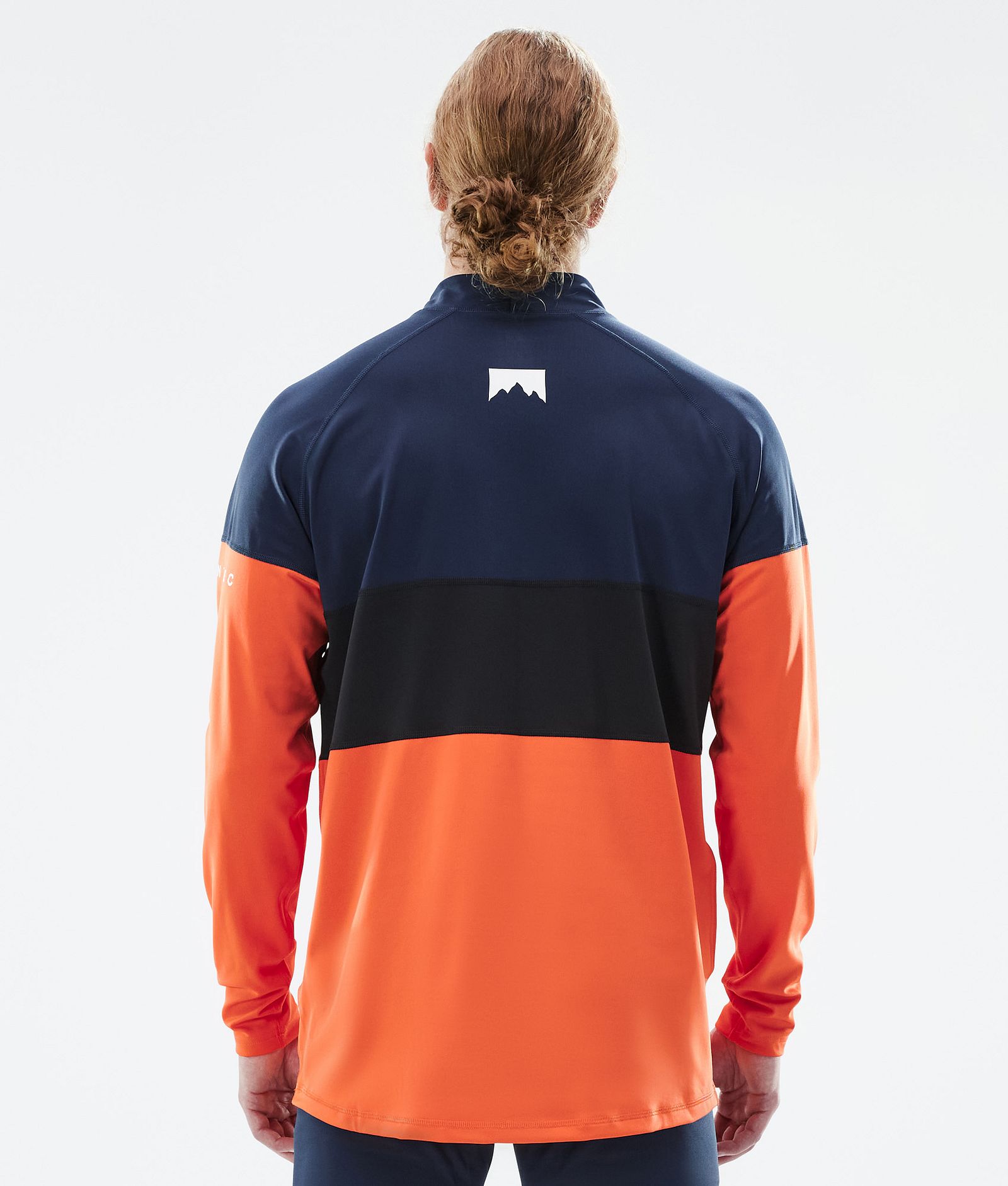 Alpha Base Layer Top Men Dark Blue/Black/Orange, Image 5 of 5