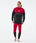 Alpha Base Layer Top Men Deep Red/Black, Image 3 of 5