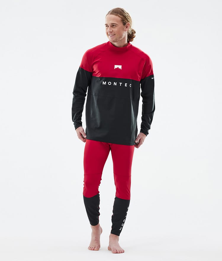 Alpha Base Layer Top Men Deep Red/Black, Image 3 of 5