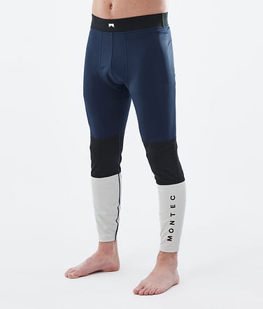 Alpha Pantalon thermique Homme Dark Blue/Black/Light Grey