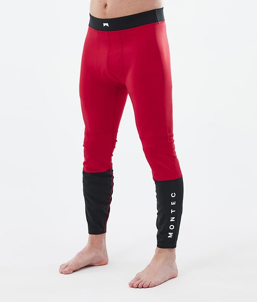 Alpha Pantalon thermique Homme Deep Red/Black