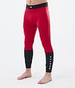 Alpha Base Layer Pant Men Deep Red/Black