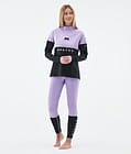 Alpha W Base Layer Top Women Faded Violet/Black, Image 3 of 5