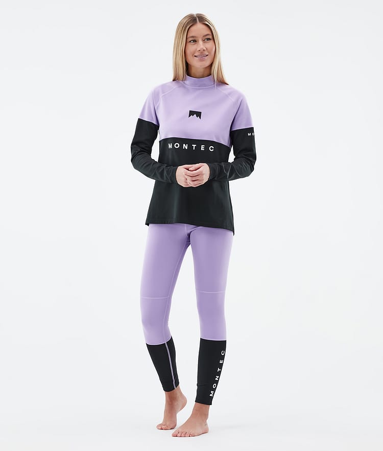 Alpha W Base Layer Top Women Faded Violet/Black, Image 3 of 5