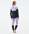 Alpha W Tee-shirt thermique Femme Faded Violet/Black, Image 4 sur 5