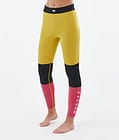 Alpha W Pantalon thermique Femme Yellow/Black/Light Red, Image 1 sur 7