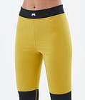 Alpha W Pantalon thermique Femme Yellow/Black/Light Red, Image 5 sur 7